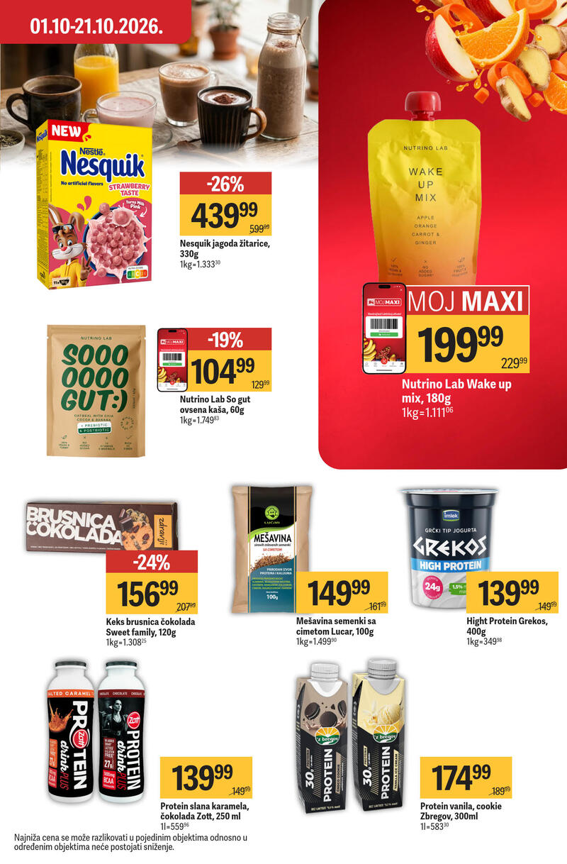Maxi katalog – Nedeljna akcija