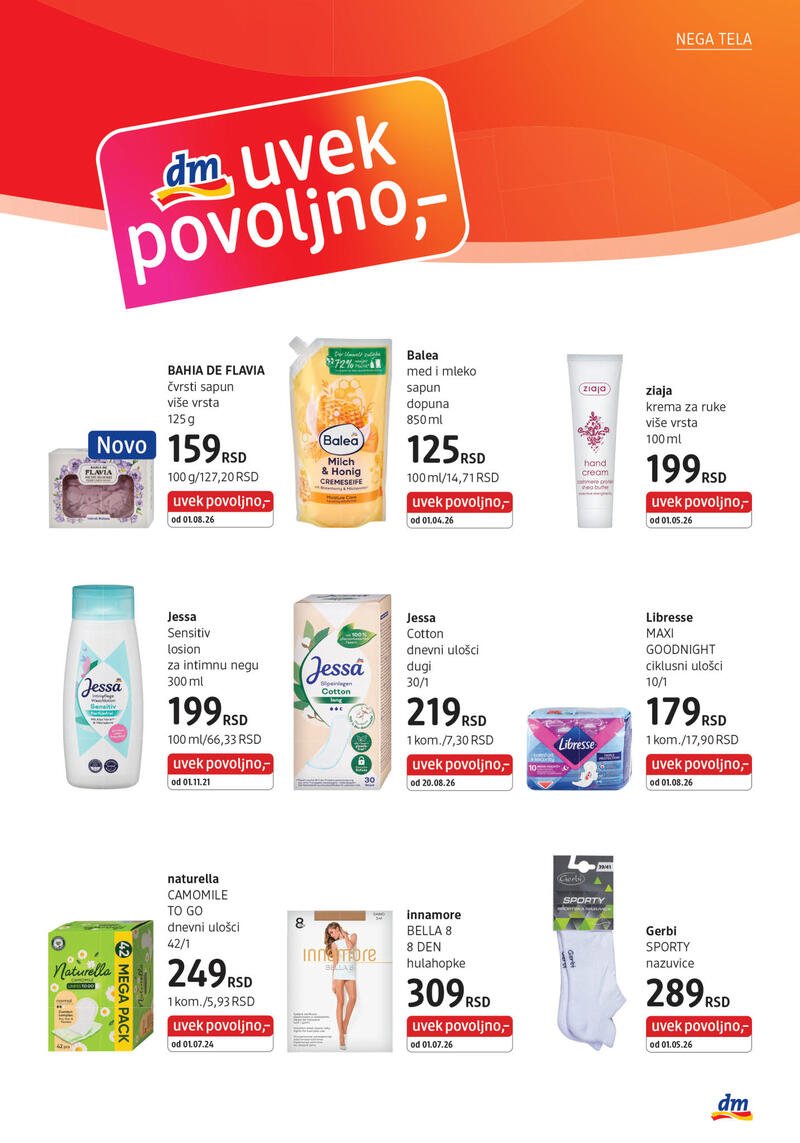 DM Drogerie katalog akcija