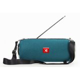 Gembird SPK-BT-17-G portable bluetooth speaker +handsfree 2x5W, fm, usb, sd, aux + antena green  cene