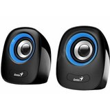 Genius SP-Q160, 2.0 speaker system, 2x3W RMS, USB, black-blue zvučnik