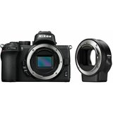 Nikon Z50 telo + FTZ adapter digitalni fotoaparat  Cene