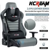 KCREAM stolica za kompjutere 8525 Grey  cene