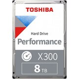 Toshiba X300 (3.5'' 8TB, 7200RPM, 256MB, SATA 6Gb/s), bulk HDWR480UZSVA hard disk  Cene