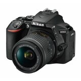 Nikon D5600 crni SET 18-55mm VR AF-P + 70-300mm AF-P VR digitalni fotoaparat  Cene