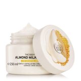 The Body Shop krema za piling tela Almond Milk & Honey Gently Exfoliating Cream Scrub 250 ML