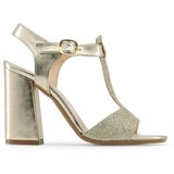 Made in Italia ženske sandale na visoku petu CATERIN bela smeđa | krem  cene