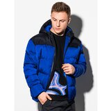 Ombre Odjeća Muška zimska jakna C458 crna | plava  Cene