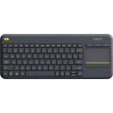 Logitech K400 Plus Wireless Touch Keyboard Black YU tastatura  cene
