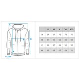 Ombre Clothing Men's zip-up sweatshirt B1077