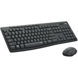 Logitech MK295 Silent crni bežični komplet tastatura optički miš US 920-009800  cene