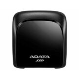 Adata 960GB SC680 black External Solid State Drive USB 3.2 Gen2 Type-C | Type-C to A cable ASC680-960GU32G2-CBK eksterni hard disk