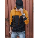 DStreet Yellow men's hoodie BX5288  cene