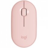 Logitech M350 Pebble Bluetooth Wireless Mouse - ROSE  cene