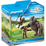 Playmobil family fun gorila sa bebama  Cene