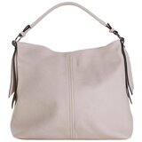 Fashionhunters Light beige shoulder bag with an adjustable strap  cene