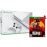 Microsoft XboxOne S konzola 1TB bela+igrica Red Dead Redemption 2