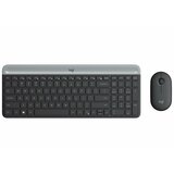 Logitech MK470 Wireless Desktop YU Graphite tastatura + miš  Cene