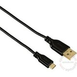Hama Micro USB kabl pozlata Black 0.75m- 135700 kabal  cene