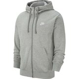 Nike m nsw club hoodie fz ft, muški duks, bela BV2648  cene