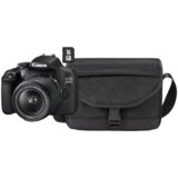 Canon EOS 2000D + EF-S 18-55 IS II + Bag + SD Card digitalni fotoaparat  Cene