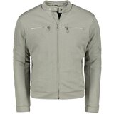 Ombre Odjeća Muška proširena jakna C461 crna | siva  Cene