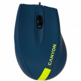 Canyon Wired Optical Mouse with 3 keys, DPI 1000 With 1 5M USB...  cene