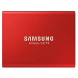Samsung T5 MU-PA1T0R eksterni SSD disk 1TB crveni eksterni hard disk  Cene