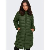 Only Dark Green Quilted Coat Melody - Women  cene
