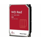 Western Digital WD60EFAX 6TB WD Red SATA 6Gb/s 256MB Cache Internal 8.9cm 3.5inch IntelliPower SOHO NAS hard disk  Cene