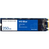 SSD WD Blue SN550 250GB, M 2, PCIe NVMe Read/Write: 2400 / 950 MB/s,...  cene