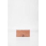 Mona ženski puderroze kožni novčanik s printom 6513660-1  cene