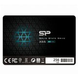 Silicon Power 256GB SSD A55 SATA3 7mm 2.5 Black SP256GBSS3A55S25 ssd hard disk  cene