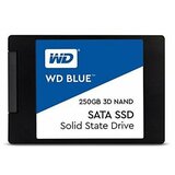 Western Digital WD Blue 250GB SSD, SATA 3, 550/525MB/s (WDS250G2B0A) ssd hard disk  Cene