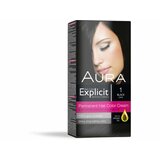 Aura boja za kosu explicit 1 crna  cene