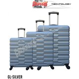 Colossus kofer putni gl-9624 srebrni