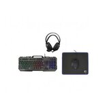 White Shark GC-4103 CHEYENNE 4u1 gejmerski komplet tastatura+optički miš+gejmerske slušalice+podloga za miš crni  cene