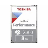 Toshiba 8TB X300, 7200rpm, 128MB (HDWF180UZSVA) hard disk  Cene