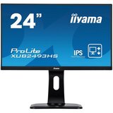 Iiyama prolite, 24" 1920x1080, 13cm height Adj. stand, pivot, VA panel, 250cdm2, VGA, DisplayPort, HDMI, 4ms, speakers (23,6" VIS) monitor  cene