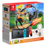 Nintendo Switch Console 1.1 + Ring Fit Adventures  cene