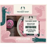 The Body Shop lather & Slather British Rose Duo  cene
