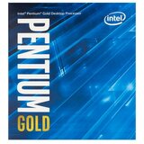 Intel Pentium Gold G6400, 2C/4T, 4.00GHz, 4MB, 58W, ® HD Graphics 610, LGA 1200, BOX procesor  cene