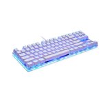 Motospeed K87S White RGB blue switch tastatura  cene