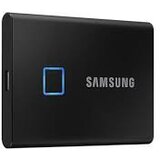 Samsung 1TB SSD Portable T7 Touch Black MU-PC1T0K/WW