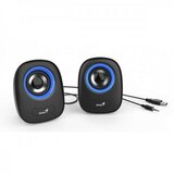 Genius SP-Q160, 2.0 speaker system, 2x3W RMS, USB, black-blue zvučnik  Cene