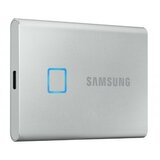 Samsung Portable T7 Touch 500GB MU-PC500S srebrni eksterni ssd hard disk  Cene