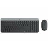 Logitech MK470 Slim komplet bežicna tastatura+bežicni opticki miš crni Graphite - US 920-009204  cene