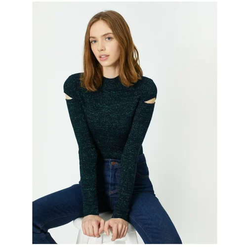Koton Sleeve Detailed Knitwear Sweater