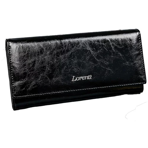 Fashionhunters Women's black leather wallet