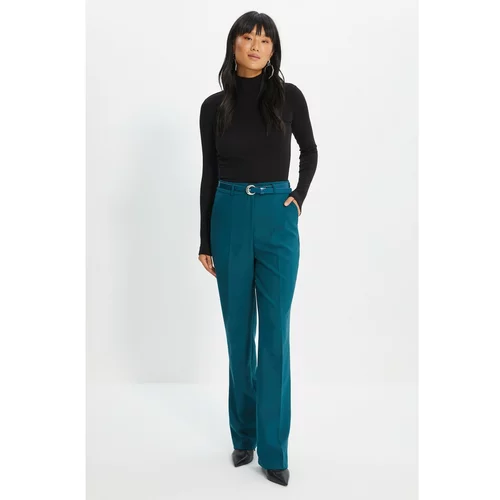 Trendyol Oil Belted Trousers
