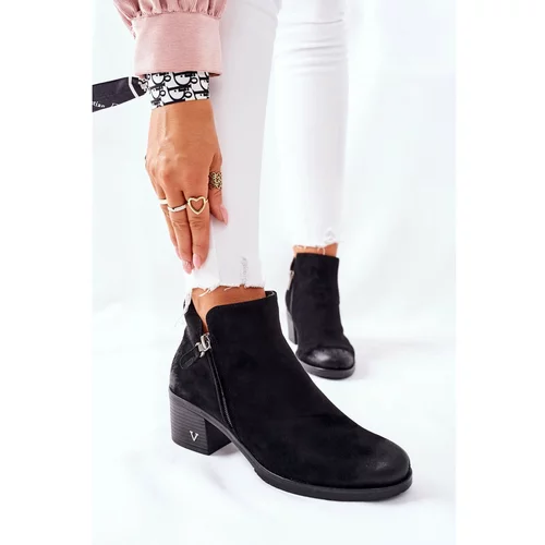Kesi Women's Flat Boots Suede Black Bellarena